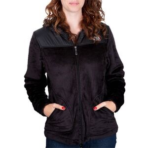 The North Face Women's Oso Black Fleece Full Zip Hoodie Jacket